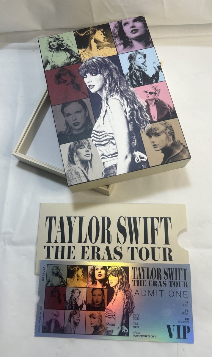 Taylor Swift VIP Goods Ticket & Small Box 2024 Only B00 | eBay