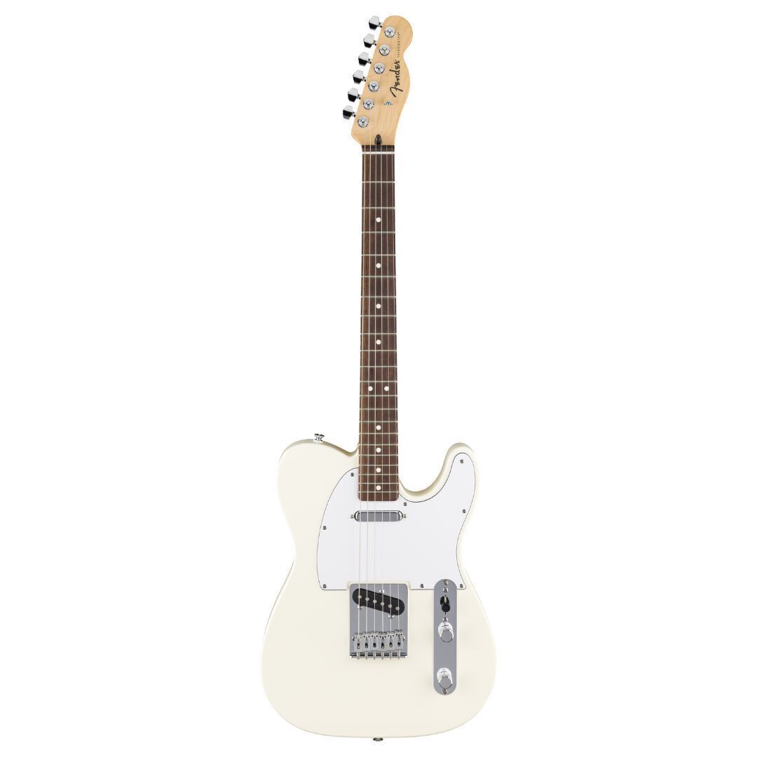 Fender Standard Telecaster 6 String Olympic White Electric Guitar