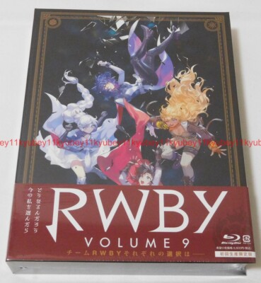 New RWBY Volume 9 First Limited Edition Blu-ray+Booklet+Card+Case