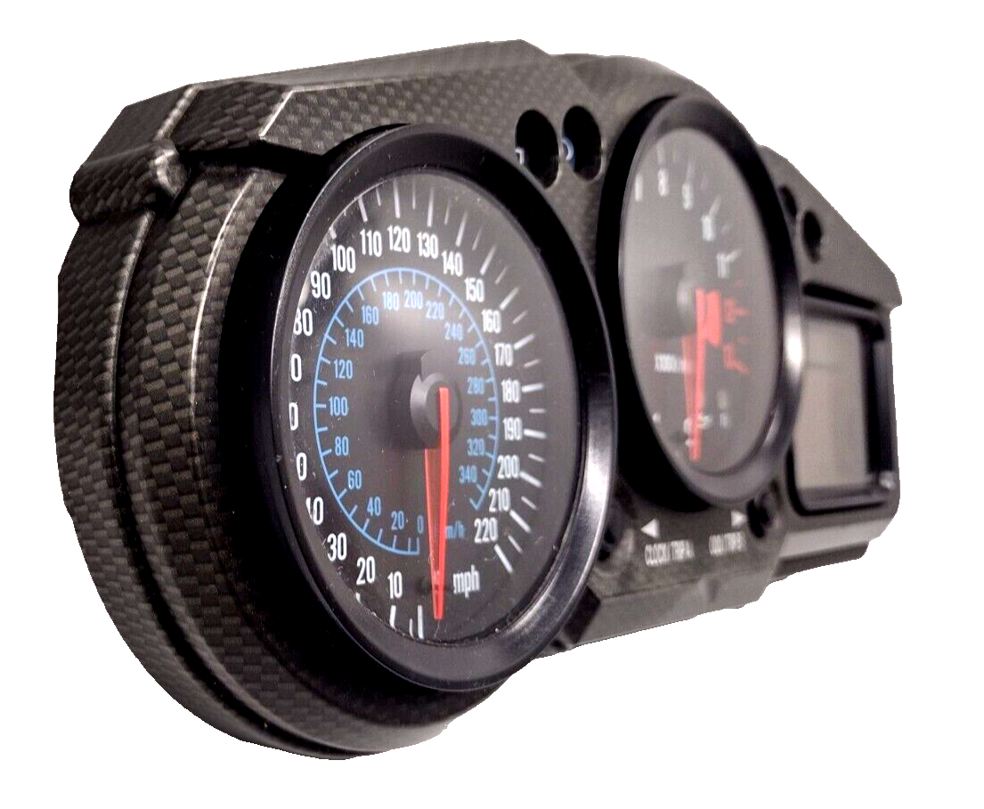 Kawasaki ZX12 Speedometer ZX-12 Tach Gauge Meter 220 MPH Dash