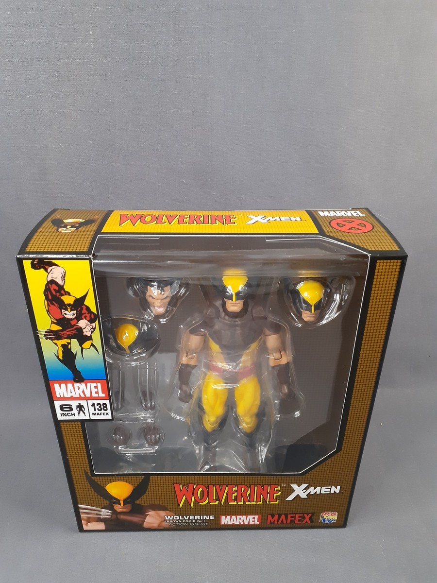 Medicom Toy MAFEX Wolverine Brown Comic Ver. 5.7 in. Figure