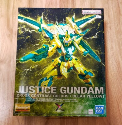 BANDAI MG 1/100 Justice Gundam Cross Contrast Colors / Clear