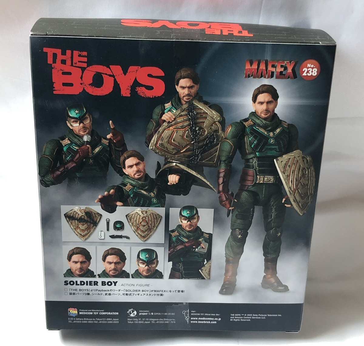 MAFEX No.238 THE BOYS Soldier Boy Medicom Toy Action Figure new