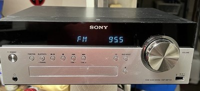 Sony CMT-SBT100 Bluetooth Micro Music System - Black/Gray for sale