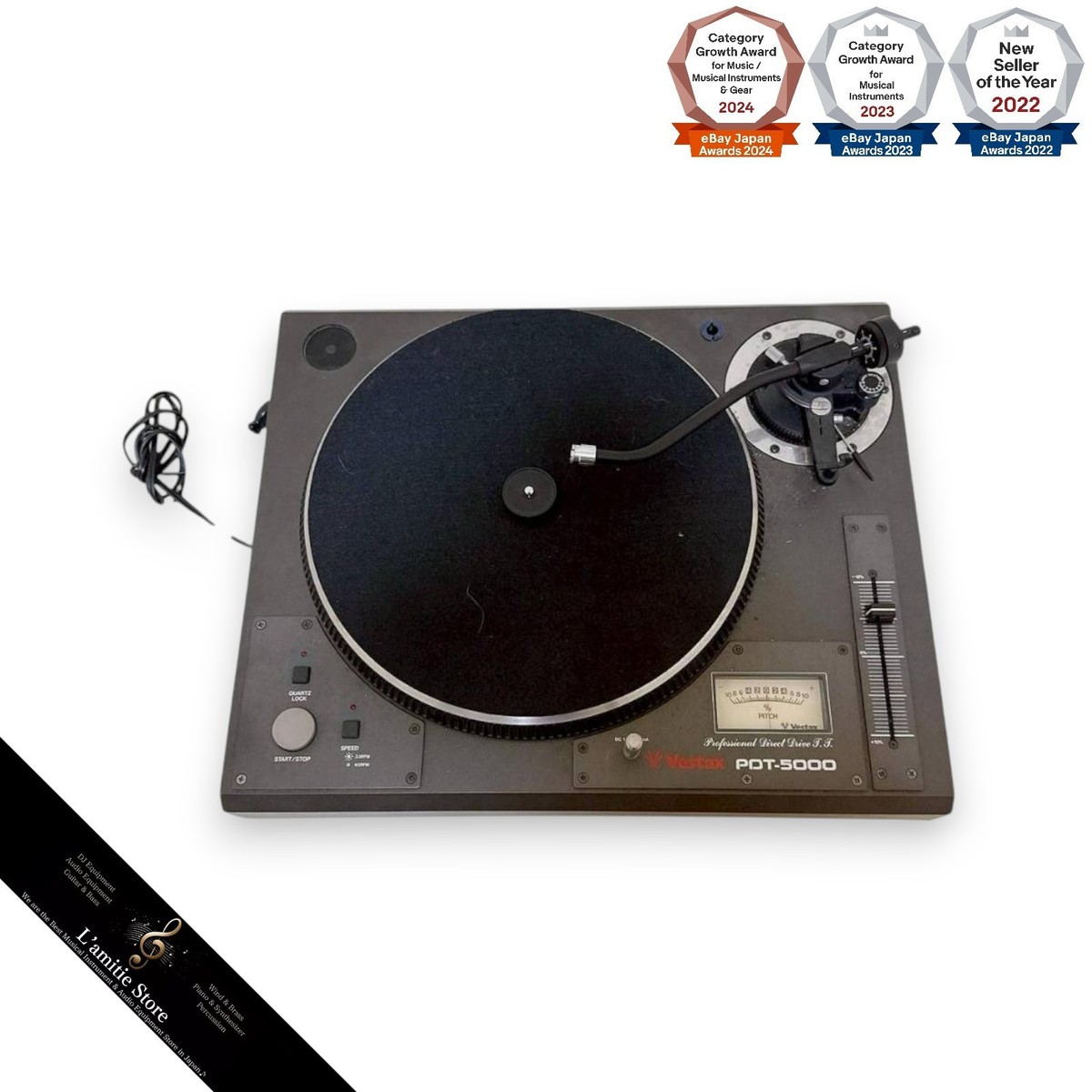 Vestax PDT-4000 ベスタクス 90s DJ ターンテーブル Vestax PDT-4000