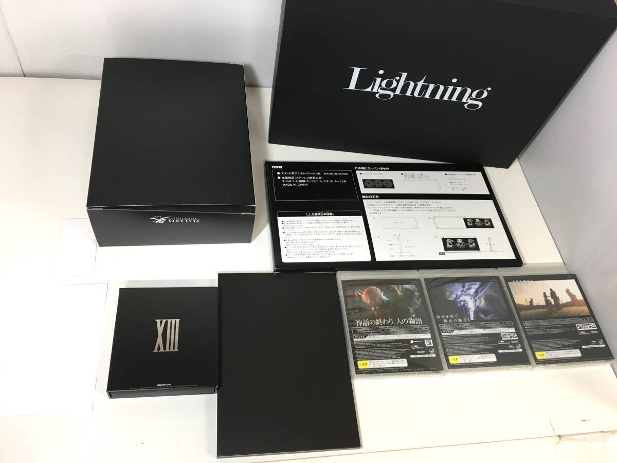 PS3 FINAL FANTASY XIII LIGHTNING ULTIMATE BOX Japan import PLAY