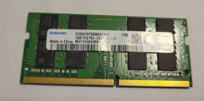 Samsung 16GB x1 DDR4 2400MHz 2Rx8 PC4-2400T 260 Pin SODIMM Laptop