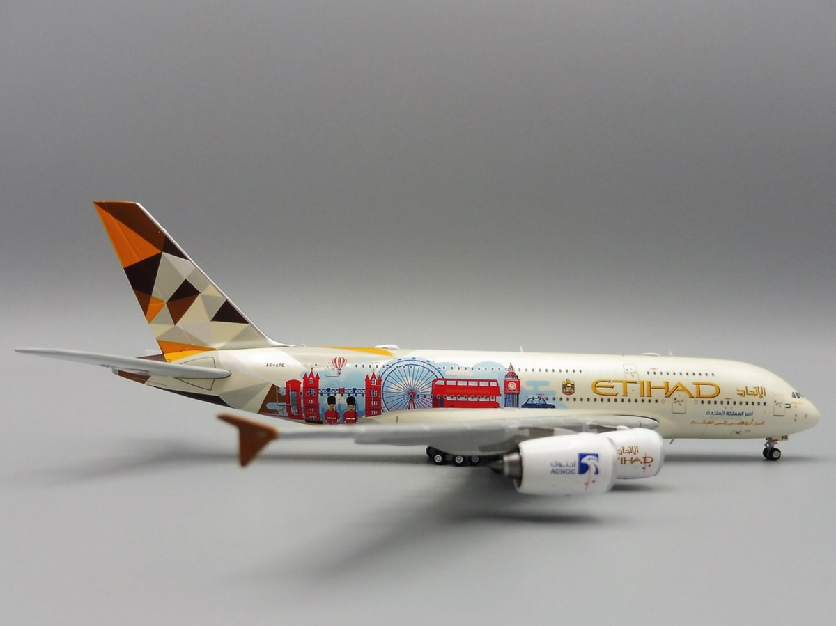 Jcwings エティハド航空 A380 A6-APE 1/400 Jcwings エティハド航空