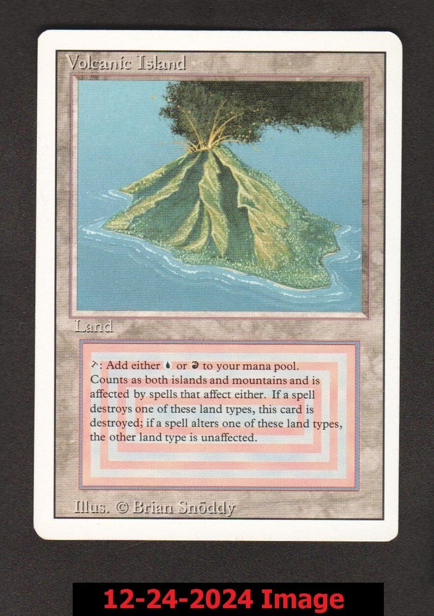 Volcanic Island マジック：ザ・ギャザリングリバイズドb