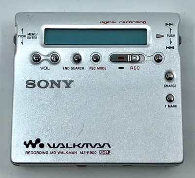 Sony MD Walkman - Portable MiniDisc Player - Silver (MZ-R900/S) | eBay