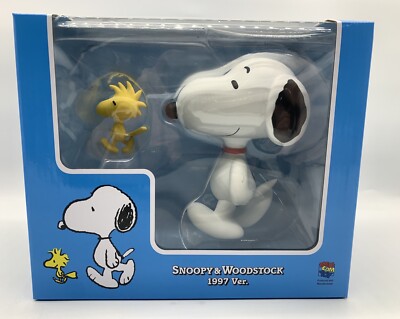 Peanuts Snoopy & Woodstock 1997 VCD Figures Medicom for sale