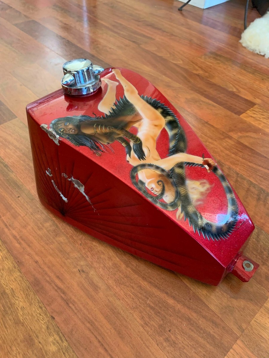 Vintage Chopper Gas Tank Old Paint Harley Shovelhead Survivor