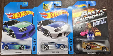 Hot Wheels Super Treasure Hunt Toyota Supra Collection RLC Fast