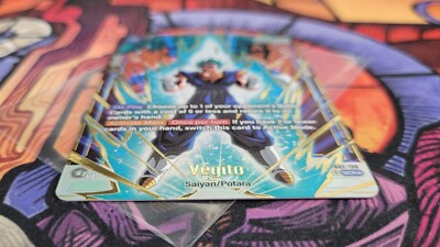 Vegito SCR FB02-139 Secret Rare Alternate Art Dragon Ball Fusion