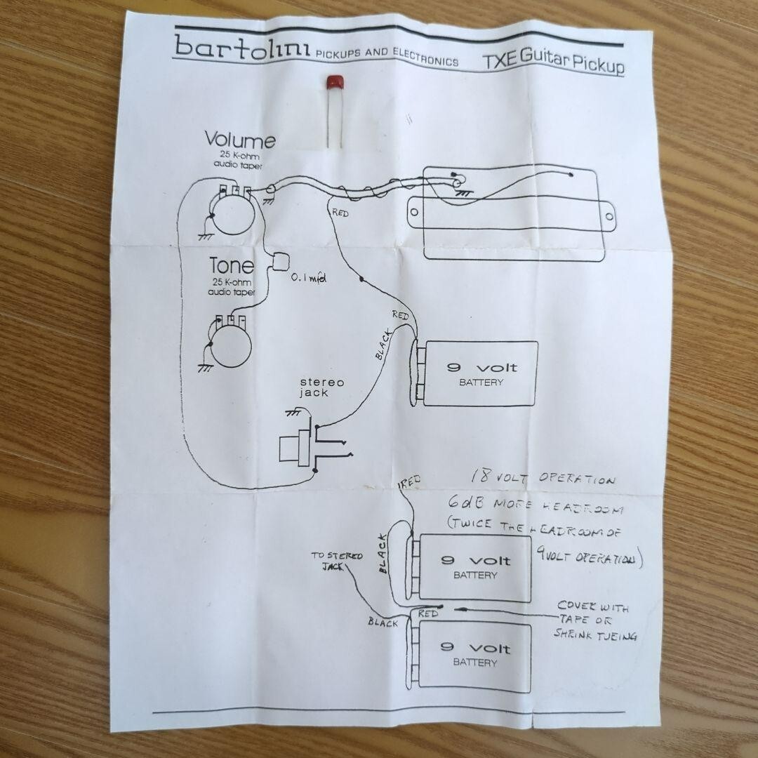Bartolini TXE タック・アンドレスモデル