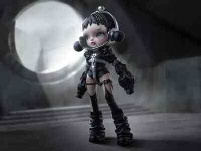 SKULLPANDA The Unknown 1/6 アクションフィギュア ポップマート