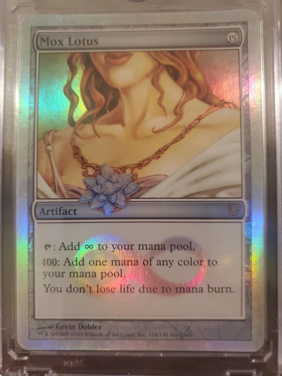 最安値】MTG UNH Mox Lotus foil 2枚 最安値】MTG UNH Mox Lotus foil