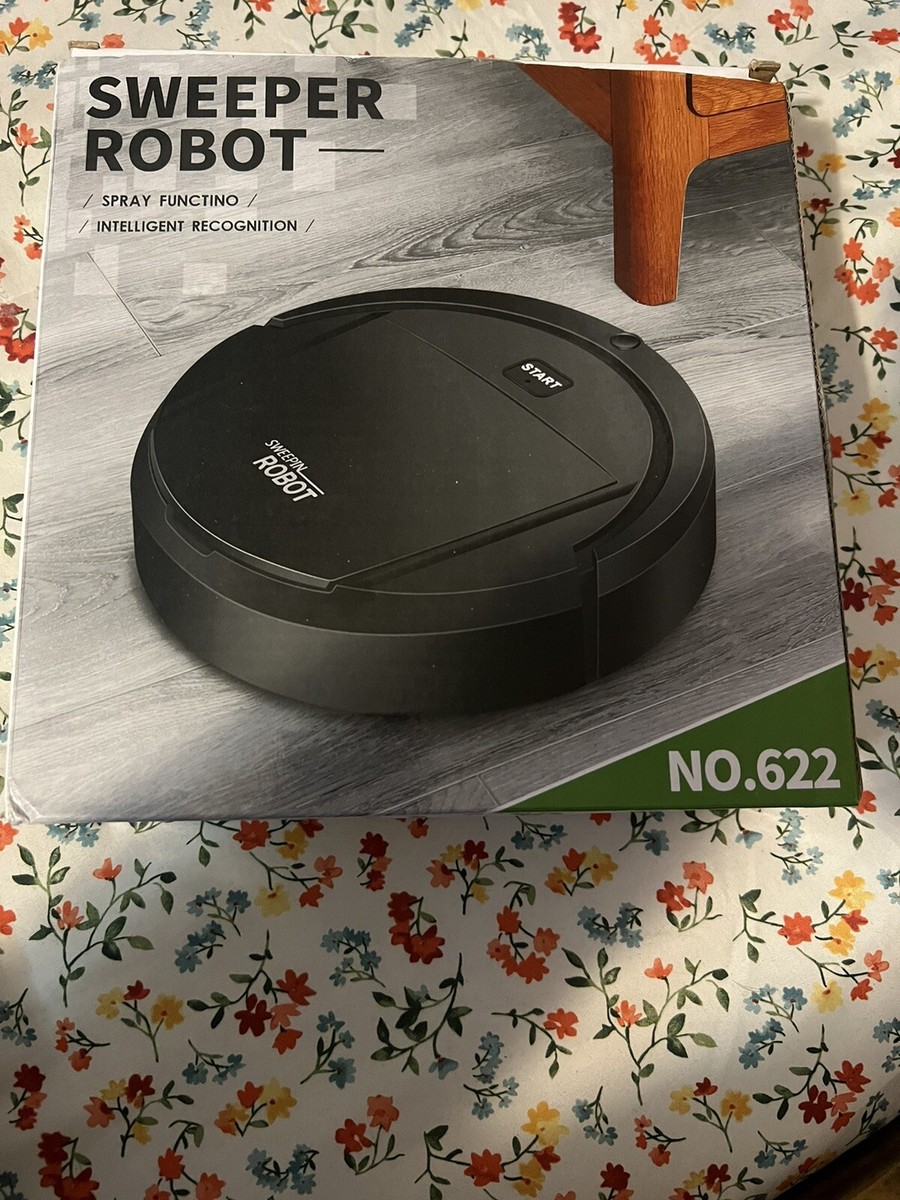 Sweeper Robot Wet And Dry Mopping Sweep The Floor 622A Black | eBay