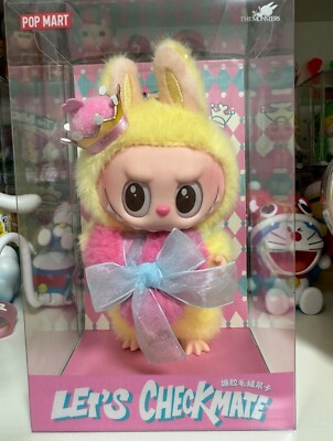 POP MART THE MONSTERS Let's Checkmate Vinyl Plush LIMITED STOCK | eBay