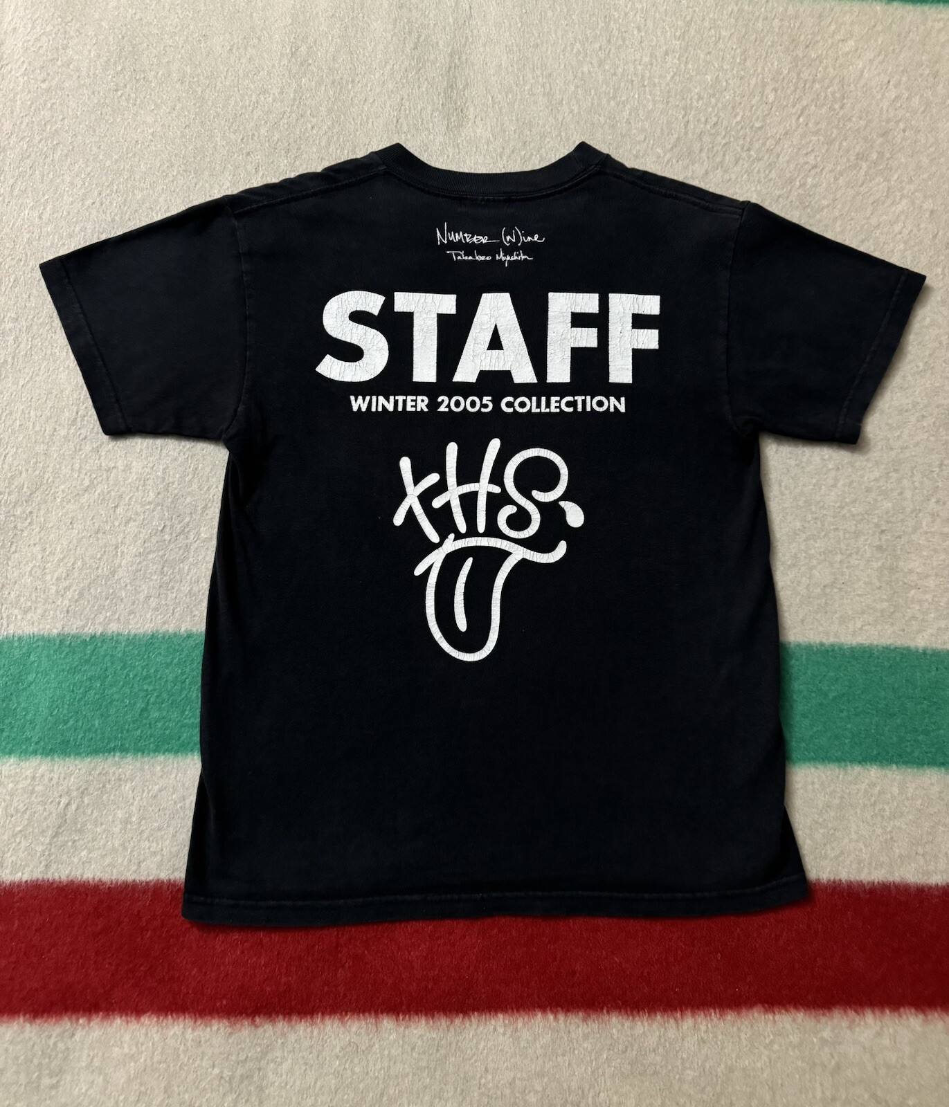 06SS ナンバーナイン スタッフ Tシャツ Number (N)ine 中古・古着通販