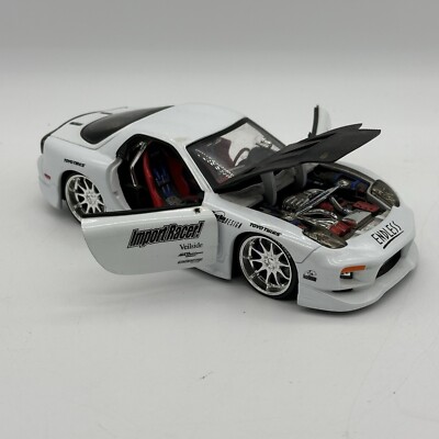Jada Import Racer 50370-9 Mazda RX-7 Die-Cast Metal 1:24 Scale Car