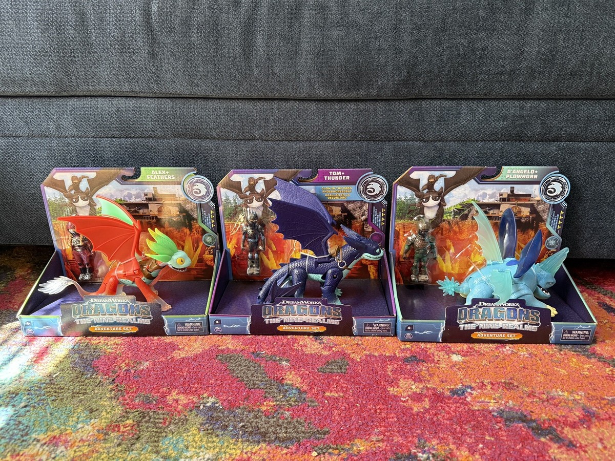 DRAGONS THE NINE REALMS ADVENTURE SET THUNDER FEATHERS PLOWHORN