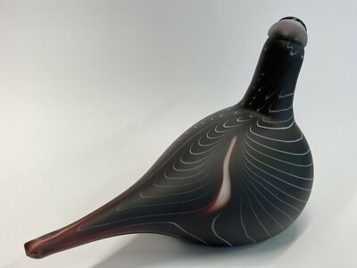 Oiva Toikka bird Curlew glass design Birds by Toikka Iittala