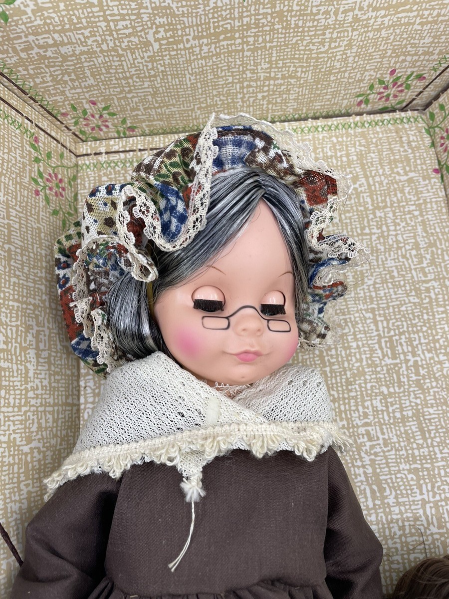 NIB Vintage Uneeda Granny and Me Dolls 1977 Original Granny Doll