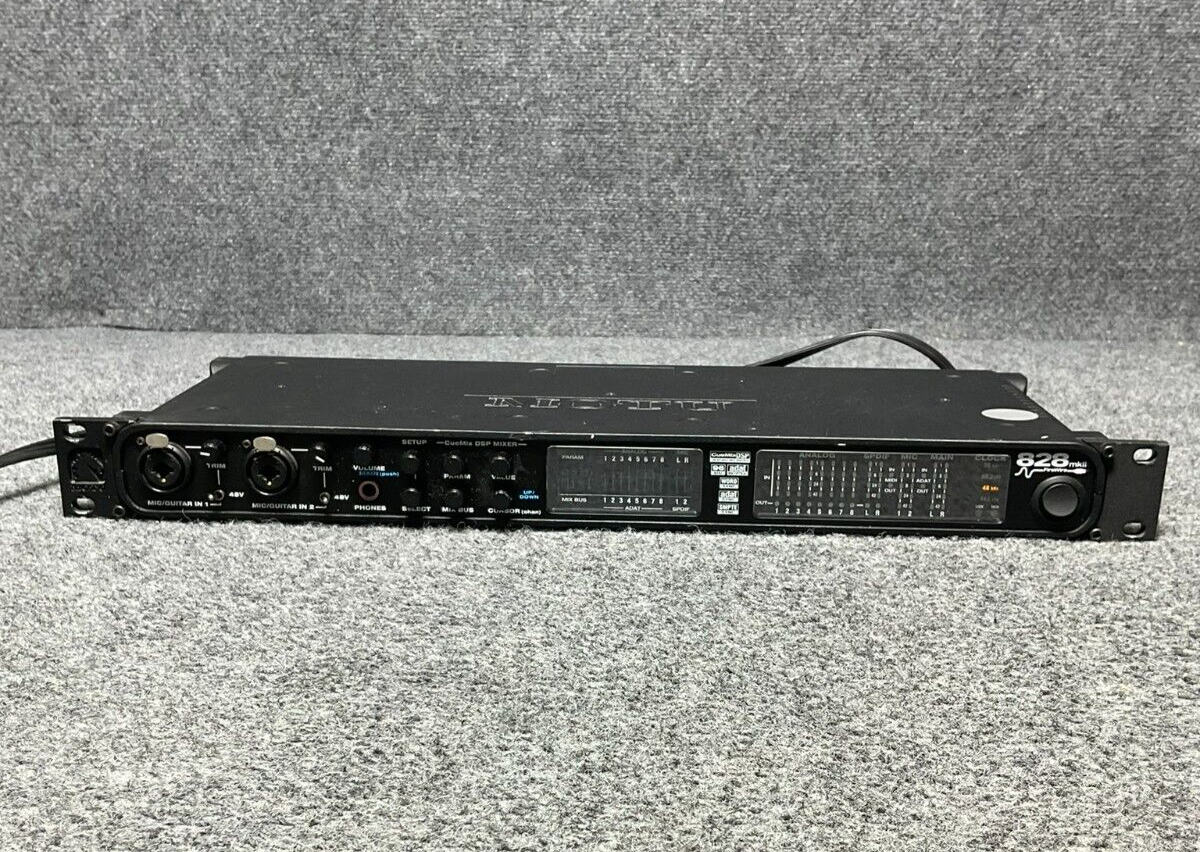 MOTU 828mk2 オーディオインターフェイス MOTU 828 mk2 オーディオ