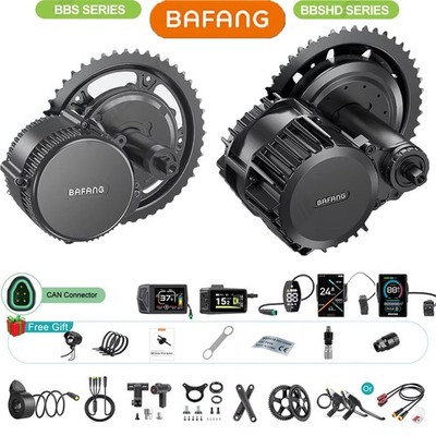 Bafang Mid Drive Motor 36V 48V250W 500W 750W 1000W 68-120mm Ebike
