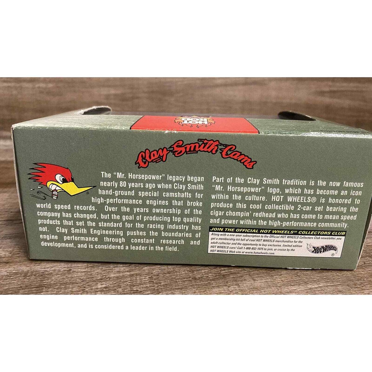 Vintage 2000 (2-Car Box Set) 100% Hot Wheels Clay Smith Cams New
