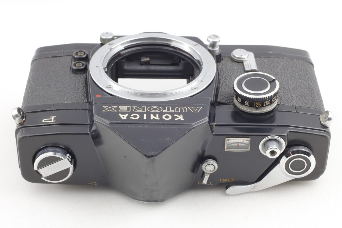 Exc+5] Konica Autorex P Black Hexanon 52mm f/1.8 Lens Full & Half