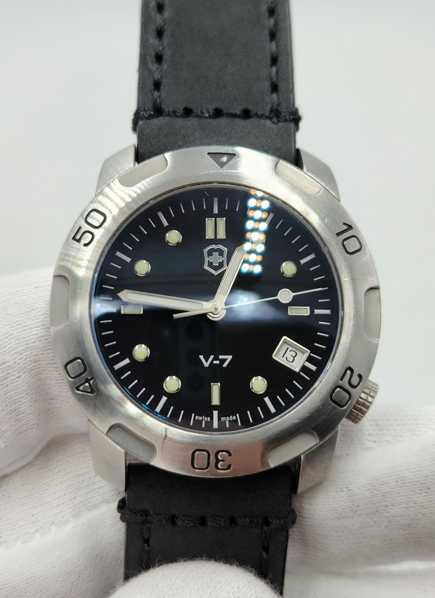 Victorinox Sub-Racer V7-20X Men's Silver Tone Quartz Watch w