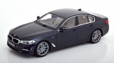 1/18 BMW 5 Series Sedan G30 M Sport Sapphire Blue by Kyosho , FREE