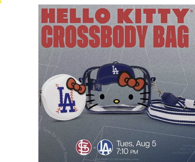 最終価格】ハローキティ クロスボディバッグ LAドジャース コラボ