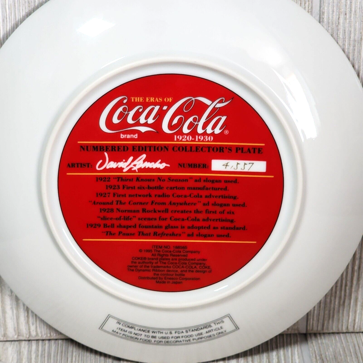 コレクション Coca-ColaThe Eras of Coca-Cola1920-1930 Coca-ColaThe