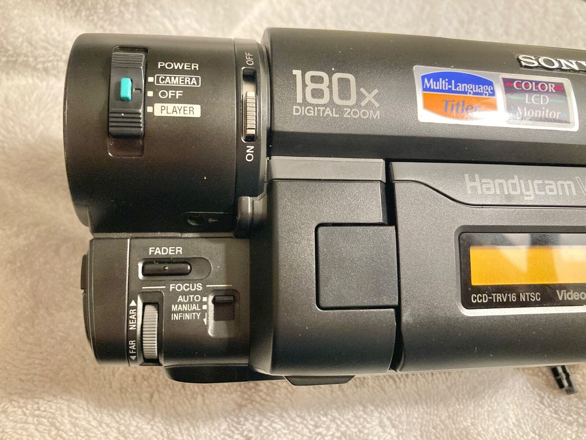 SONY VideoHi8Handycam CCD-TRV90 ③ Sony Handycam CCD-TRV90 Video