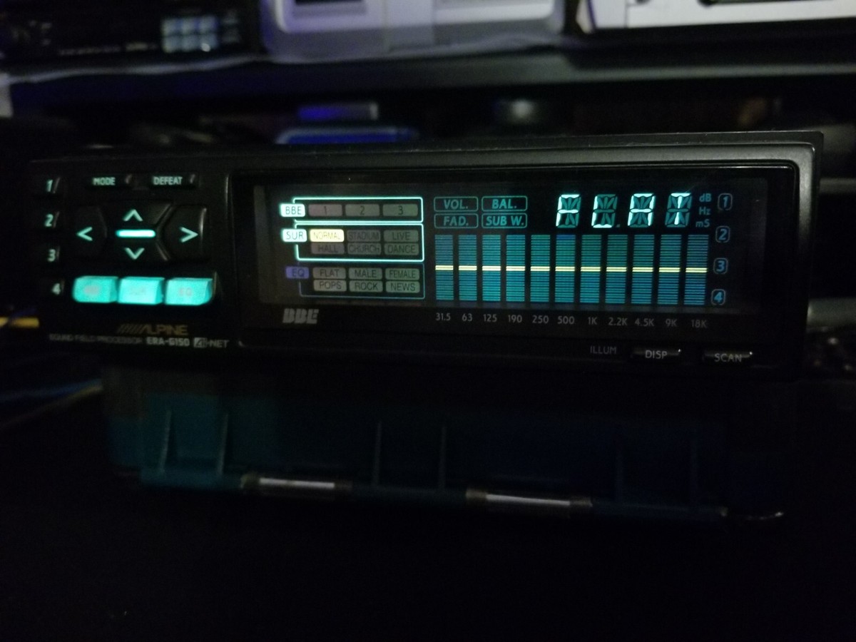 アルパインARE-G150 グラフィックイコライザー アルパインARE-G150
