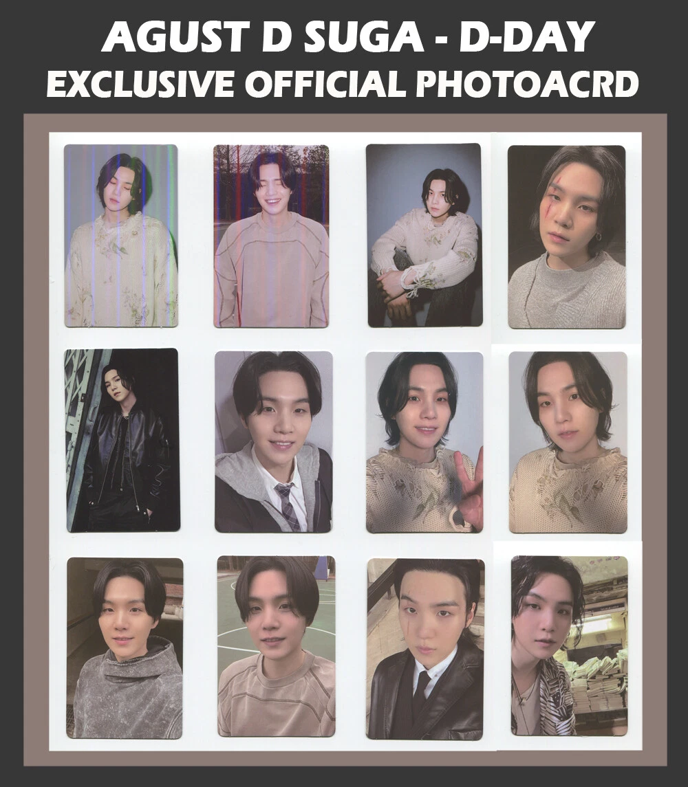 BTS SUGA Agust D D-DAY アーリーバードトレカコンプ