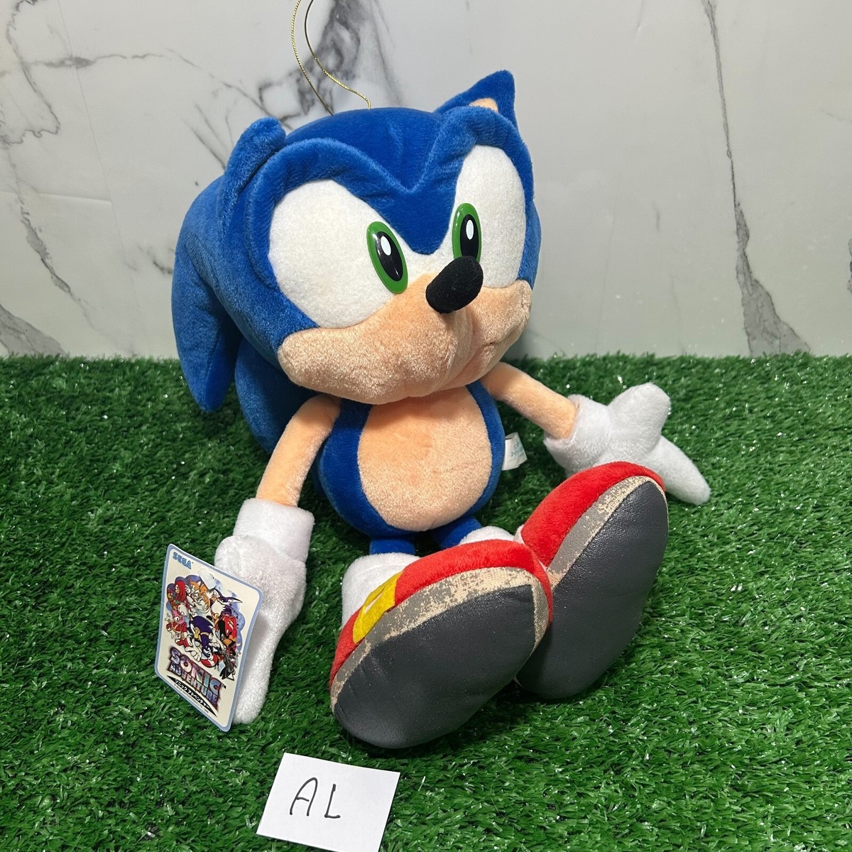 RARE! Sonic Adventure Super Jumbo SEGA Original Plush Ver 2. TAG