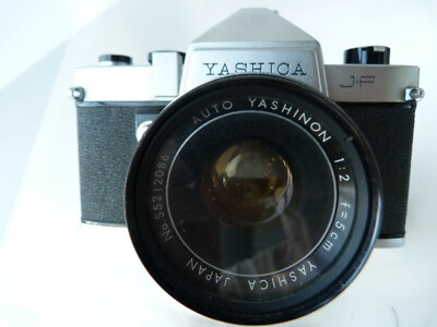 Yashica J-P Film SLR Camera Auto Yashinon-DX 50mm f2.AS IS