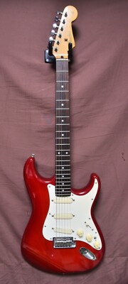 squire fujigen】レッド Stratocaster 85年 squire fujigen】レッド