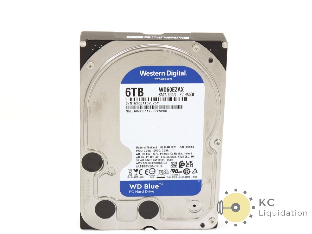 WD Blue 6TB HDD×4台 24TB 新品未使用 NAS向け WD Blue 6TB HDD×4台
