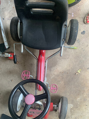 Radio Flyer Pedal Car 87 Speedy Box Car Go-Kart | eBay