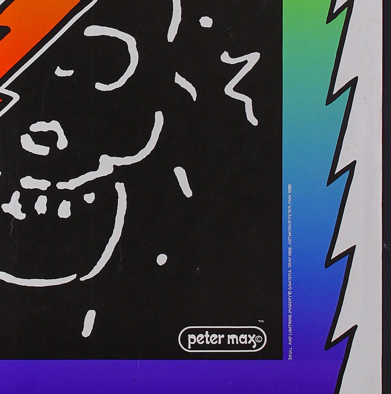 Grateful Dead Peter Max ポスター グレイトフルデッド Peter Max