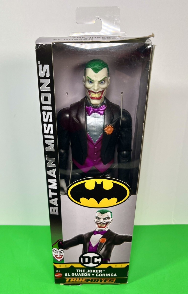 DC Comics Batman Missions True-Moves The Joker Figure Mattel FVM73