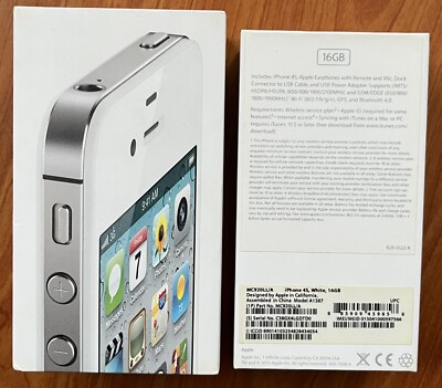 Apple iPhone 4S ホワイト 本体 16GB 箱、付属品あり Apple iPhone 4S