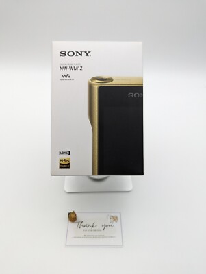 SONY NW-WM1Z NM Digital Hi-Res Audio Player Walkman Gold Limited