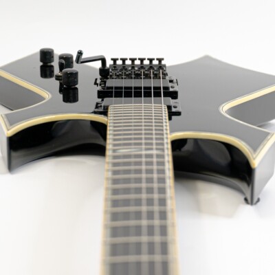 2009 B.C. Rich Warlock NJ DLX Gloss Black w/ Neck Thru