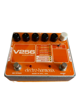 Electro-Harmonix V256 Vocoder Chorus Guitar Effect Pedal Orange